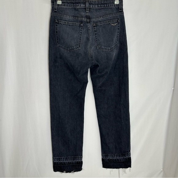 Zadig and Voltaire Patti cuff boot cut jeans size 28 gray - Picture 7 of 9